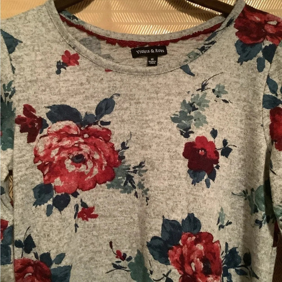 VIOLET & ROSES~BLOUSE~SIZE 14 - Picture 5 of 5